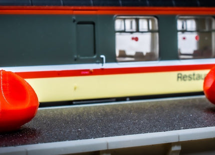 Station Seat Pods 1970s-2000s - O Gauge (Pack of 3)