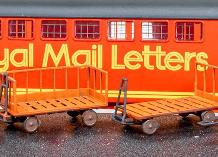 Platform Mail Trolleys - TT:120 Scale (Pack of 6)