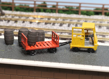 Platform Mail Trolleys - N Gauge (Pack of 6)