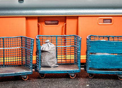 Brute Trolleys - TT:120 Scale (Pack of 3)
