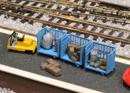 Brute Trolleys - TT:120 Scale (Pack of 3)