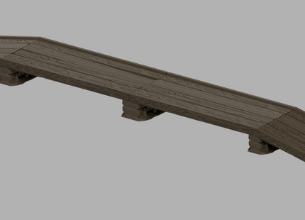 Wooden Halt (009 Gauge)