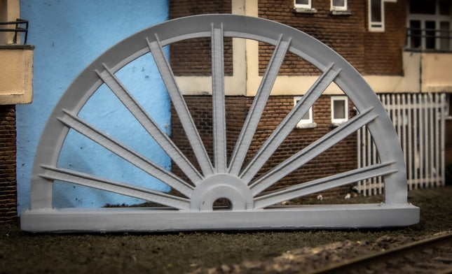 Miner's Memorial Pit Head Wheel (OO Gauge)