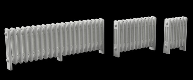 Cast Iron Radiators - O Gauge (Pack of 10)