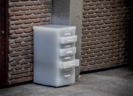 Workshop/Office Filing Cabinet - TT:120 Scale
