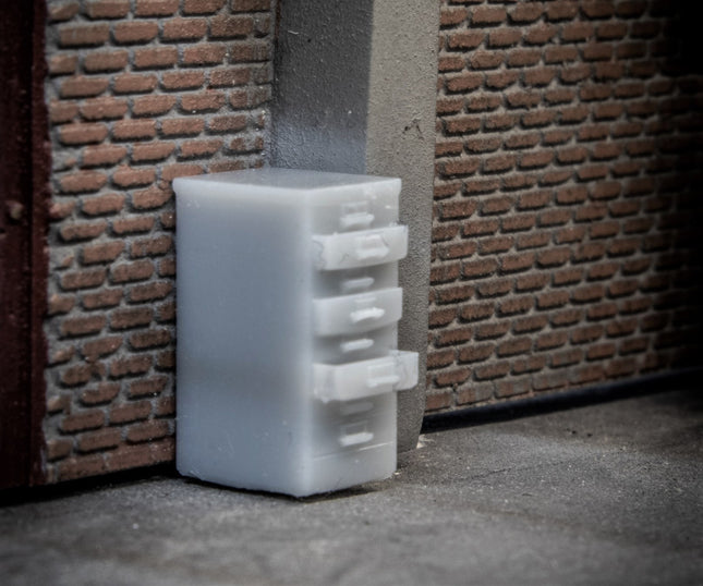 Workshop/Office Filing Cabinet - TT:120 Scale