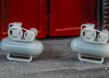 Workshop Air Compressors - TT:120 Scale (Pack of 2)