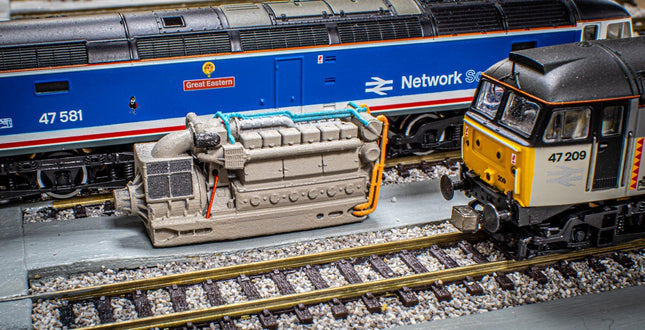 Class 47 / Brush Type 4 Detailed Power Unit - TT:120 Scale