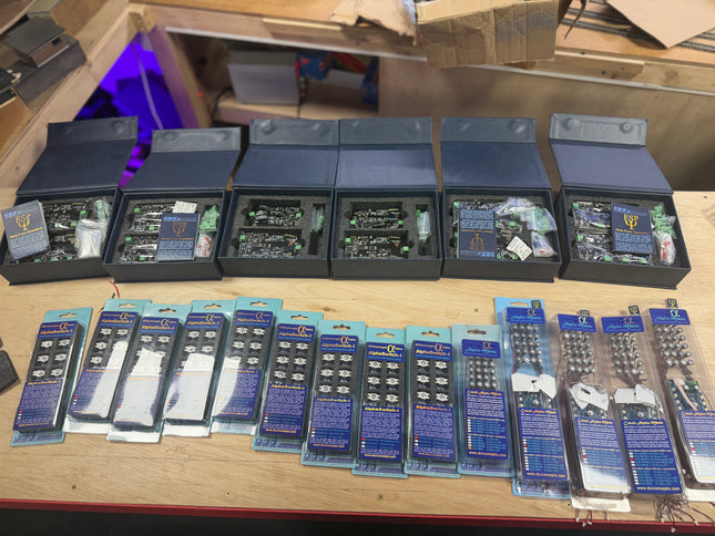 Dcc concepts ESP Wireless Point Motor Control Panel Bundle For 54 Points