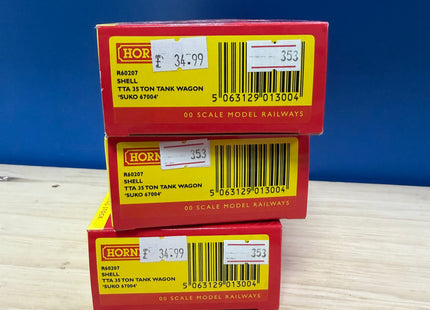 Hornby TEA tank Wagons x 3 - R60207