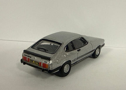 OO Gauge - Ford Capri MK3 Strato Silver - Oxford 1/76 Scale