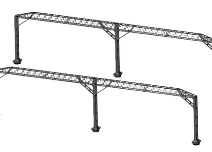 N Gauge Mk1 OHLE Type A Platform Structure Bundle Pack (Double 2-Track Structures - Pack of 2)