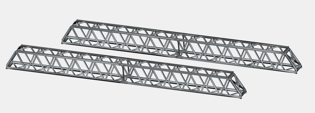 E11-8 - N-Gauge OHLE - Mk1 Additional 78mm Spans (Pack of 2) for Type A Platform Structures