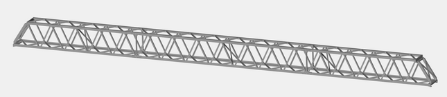E16-27 - Mk1 OHLE 190mm Additional Span for Type A,B & C Structures (OO Gauge)