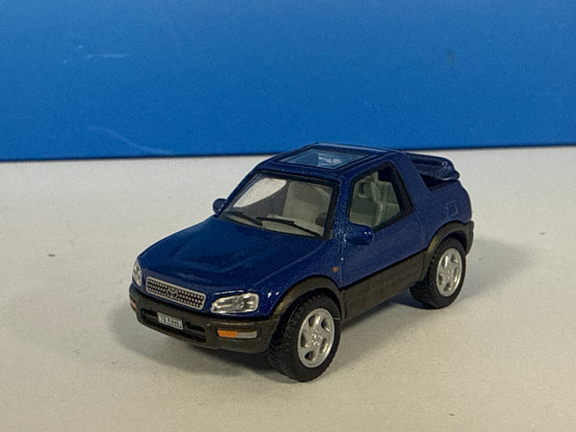 OO Gauge - Blue Toyota RAV4 - Hongwell - 1/76 Scale