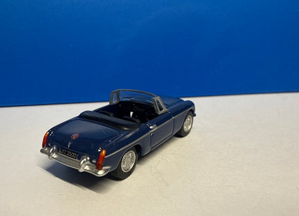 OO Gauge - Oxford Diecast MGB Roadster Mineral Blue - 1:76 Scale