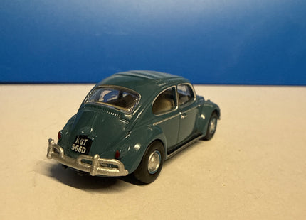 OO Gauge - Oxford Diecast VW Beetle Gulf Blue - 1:76 Scale