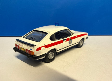 OO Gauge - Oxford Diecast Ford Capri MK III Merseyside Police - 1:76 Scale