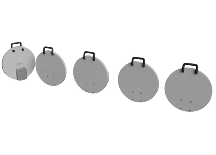 BR (Southern Region) / Southern Railway Headcode Discs - O Gauge (Pack of 5)