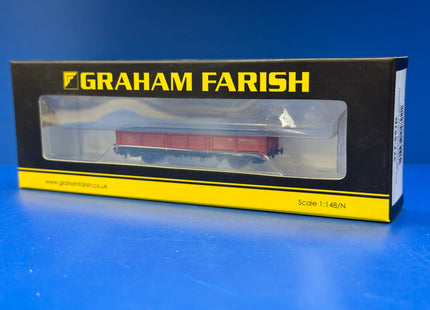 Graham Farish OCA Dropside Open Wagon BR Rail Freight Red - 377-551B (1000)
