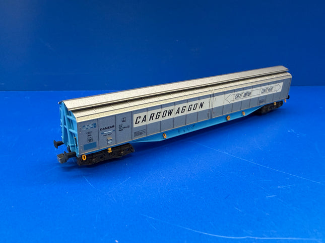 Dapol Ferry Wagon Cargowaggon - White Stripe (1003)