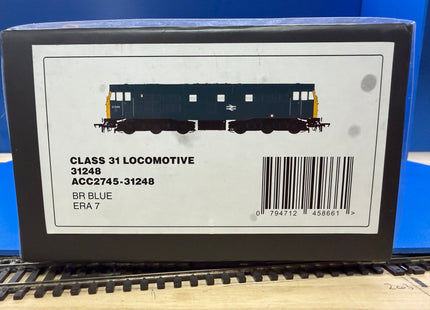 Accurascale Class 31 BR Blue 31248 - DCC Ready - ACC2475-31248 (1006)