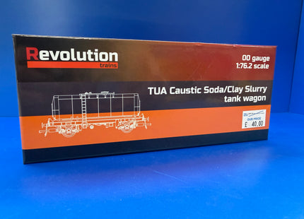 Revolution OO Gauge TUA Caustic Soda/Clay Slurry tank wagon - REV-00-TUA-002 (1008)