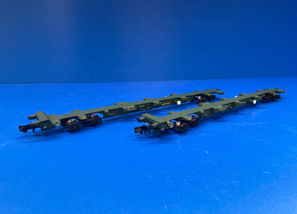 Dapol N Gauge - FEAB Spine Wagon Twin Pack (1012)