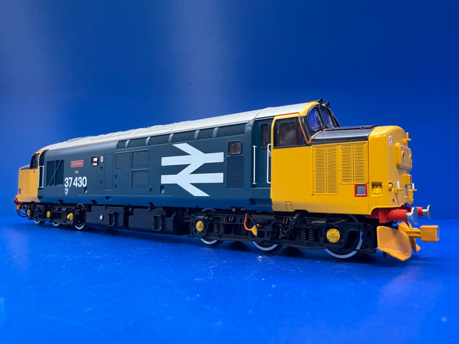 Bachmann Class 37/4 37430 “CWMBRAN” Br Blue Large Logo - DCC Sound Fitted With Working Fans - 35-335SFX (1017)