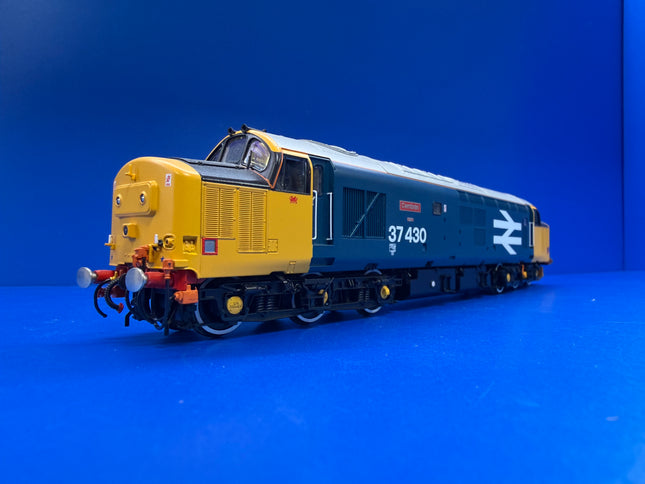 Bachmann Class 37/4 37430 “CWMBRAN” Br Blue Large Logo - DCC Sound Fitted With Working Fans - 35-335SFX (1017)