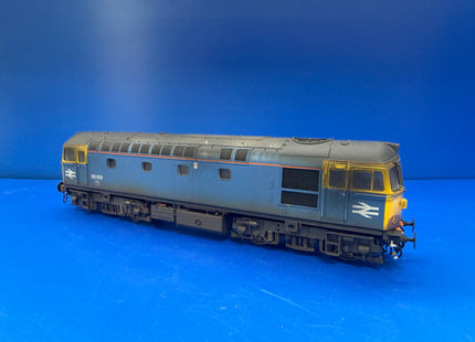 Heljan Class 33 v3 BR Blue Weathered 33012 - 3450 - DCC Fitted (1024)