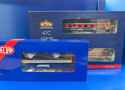 Test Train Bundle Bachmann Class 438 4TC coach pack RTC & Heljan Class 33 Fitted With Eurostar Bogies @ Pipe Detailings - Both DCC Fitted (