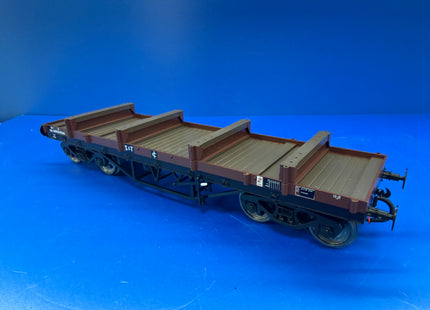 Dapol Bogie Bolster Wagon BR923528 Bauxite - O Gauge (1032)