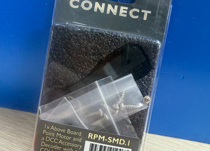 Rails connect surface mounted point motor