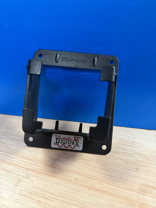 Digitrax stow-away handset holder