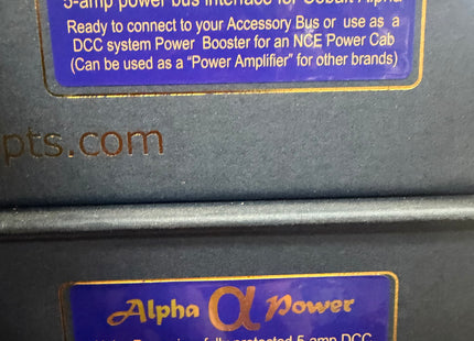 DCC concepts Alpha Dcc system power upgrade