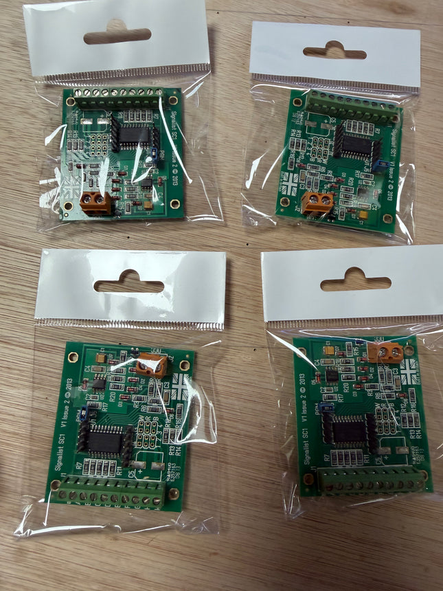 Signalist SC1 Dcc signal controller boards x 4