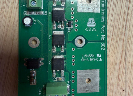 Traintronics DCC Block Occupancy Detector Board, output led when a block section is occupied