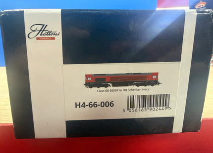 Hattons Class 66 DB Schenker 66097 DCC Fitted