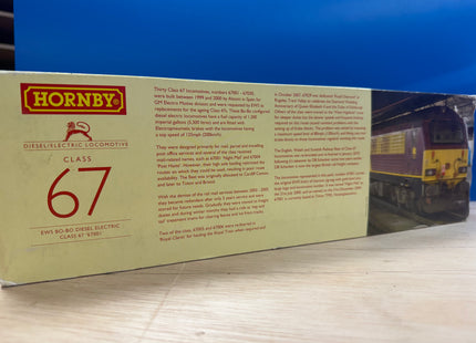 Hornby Class 67 67001 Weathered, DCC Fitted R3040