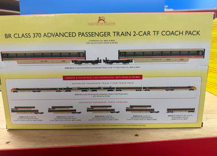 Hornby BR Class 370 APT Coach Set For 14 car formation, For Sets 37001/2 - 4 Boxes