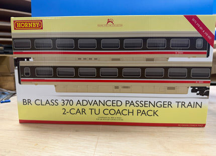 Hornby BR Class 370 APT Coach Set For 14 car formation, For Sets 37001/2 - 4 Boxes