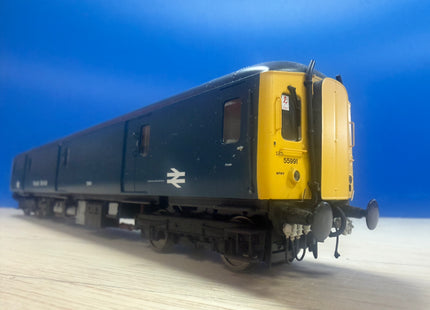 Heljan Class 128 Parcels DMU 55991 BR Blue DCC Fitted OO Gauge