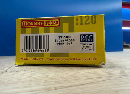 Hornby TT:120 BR Class 08 08489 TT3001M - Missing Coupling Pockets