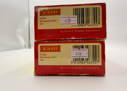 Hornby BR RES Standard GUV (Pack Of 2) R6355
