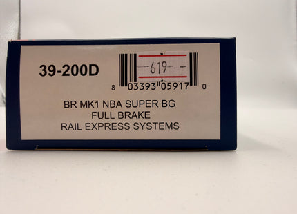 Bachmann BR Mk1 Supoer BG Full Brake Rail Express 39-200D