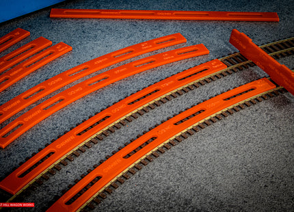OO/HO Gauge Track Guide Templates - Standard Set (Code 75/83/100)