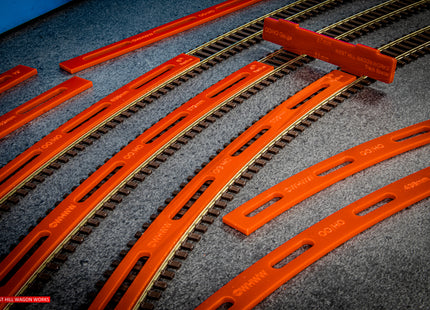 OO/HO Gauge Track Guide Templates - Standard Set (Code 75/83/100)