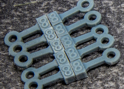 Hunt Magnetic Couplings ELITE - Centershank 8mm Couplings - N Scale 5 Pairs - N Gauge