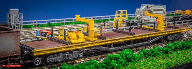 N Gauge Salmon Wagon Cranes, Bolsters and Stanchions Pack for up to 3 Wagons
